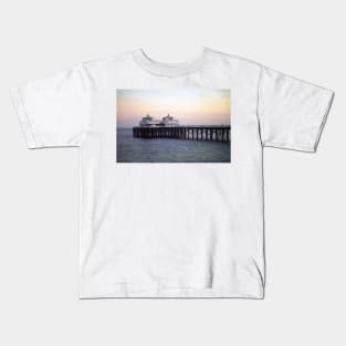 Malibu Fishing Pier Kids T-Shirt